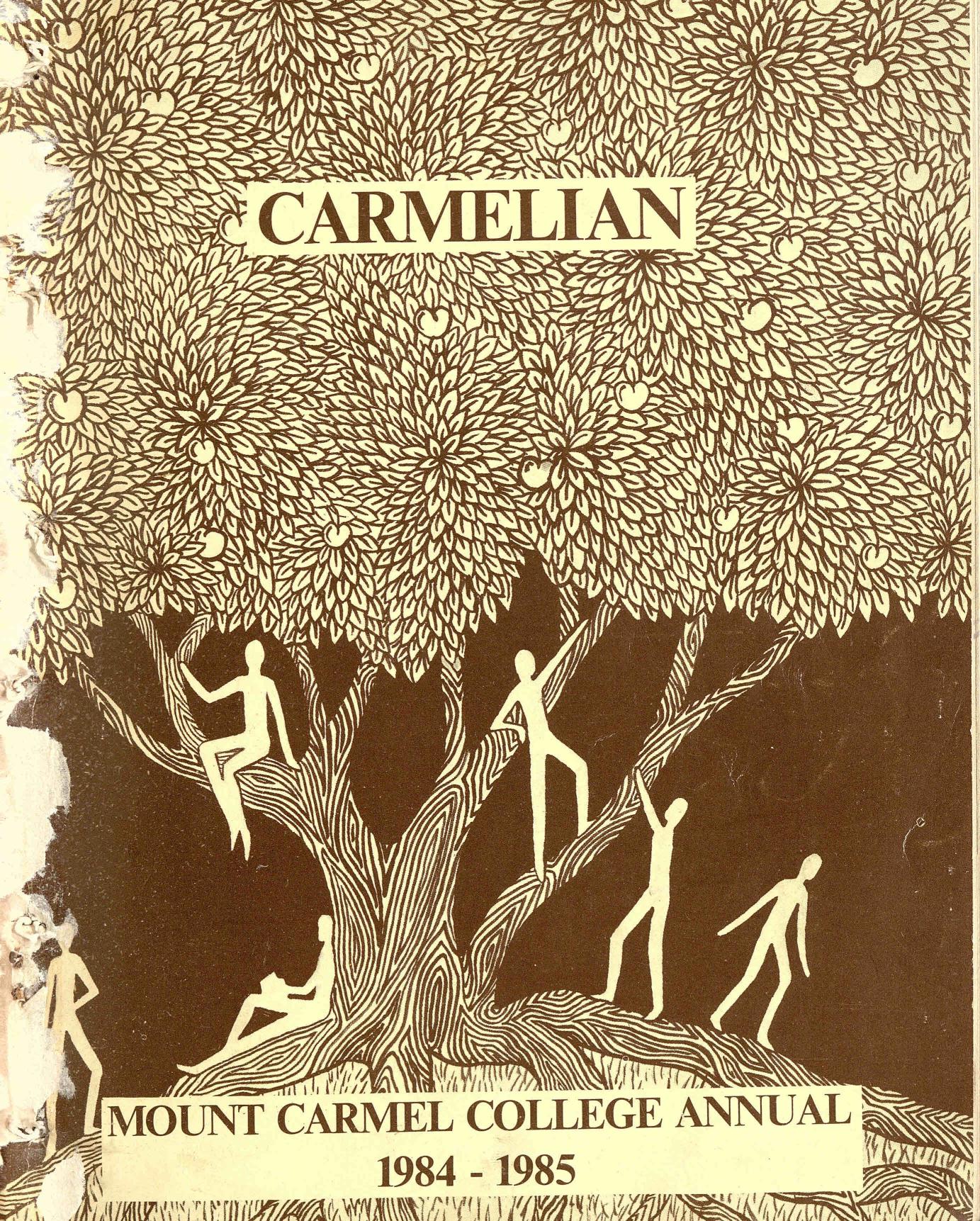 1985 - Mount Carmel College Bangalore Annual