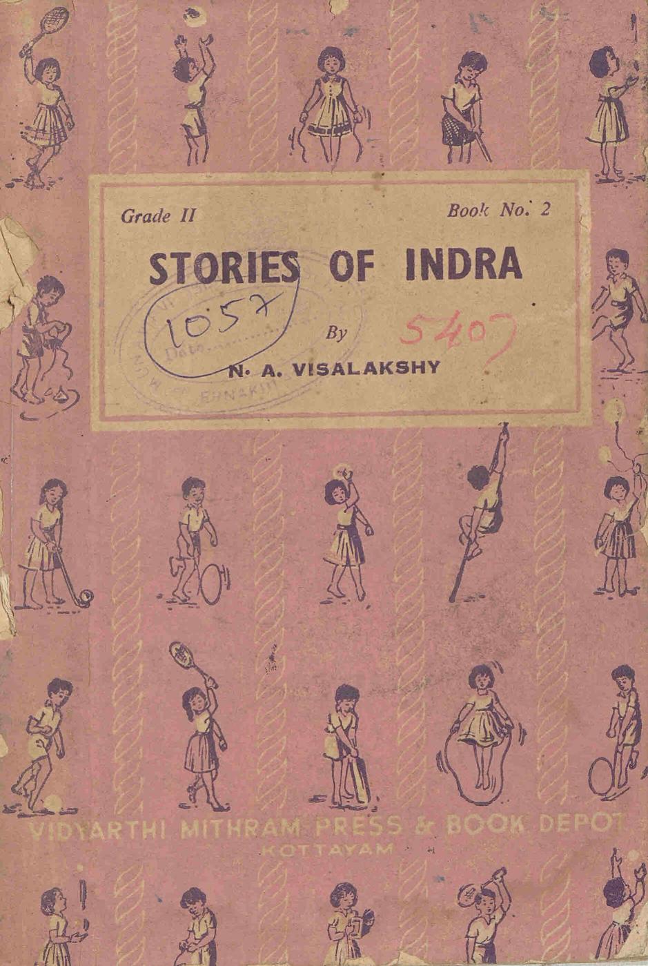  1966 - Stories of Indra - N. A. Visalakshy