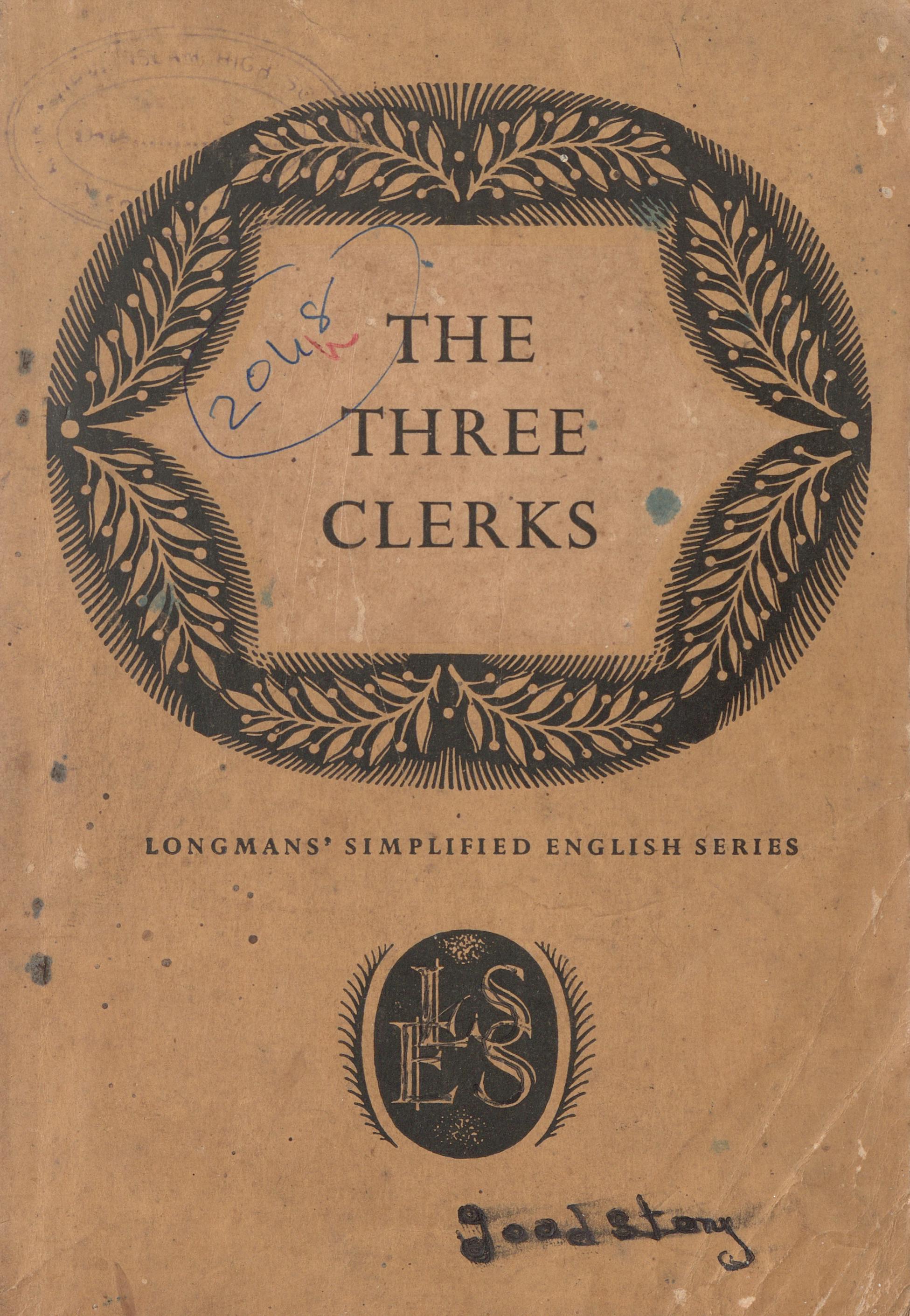  1960 - The Three Clerks - Anthony Trollope