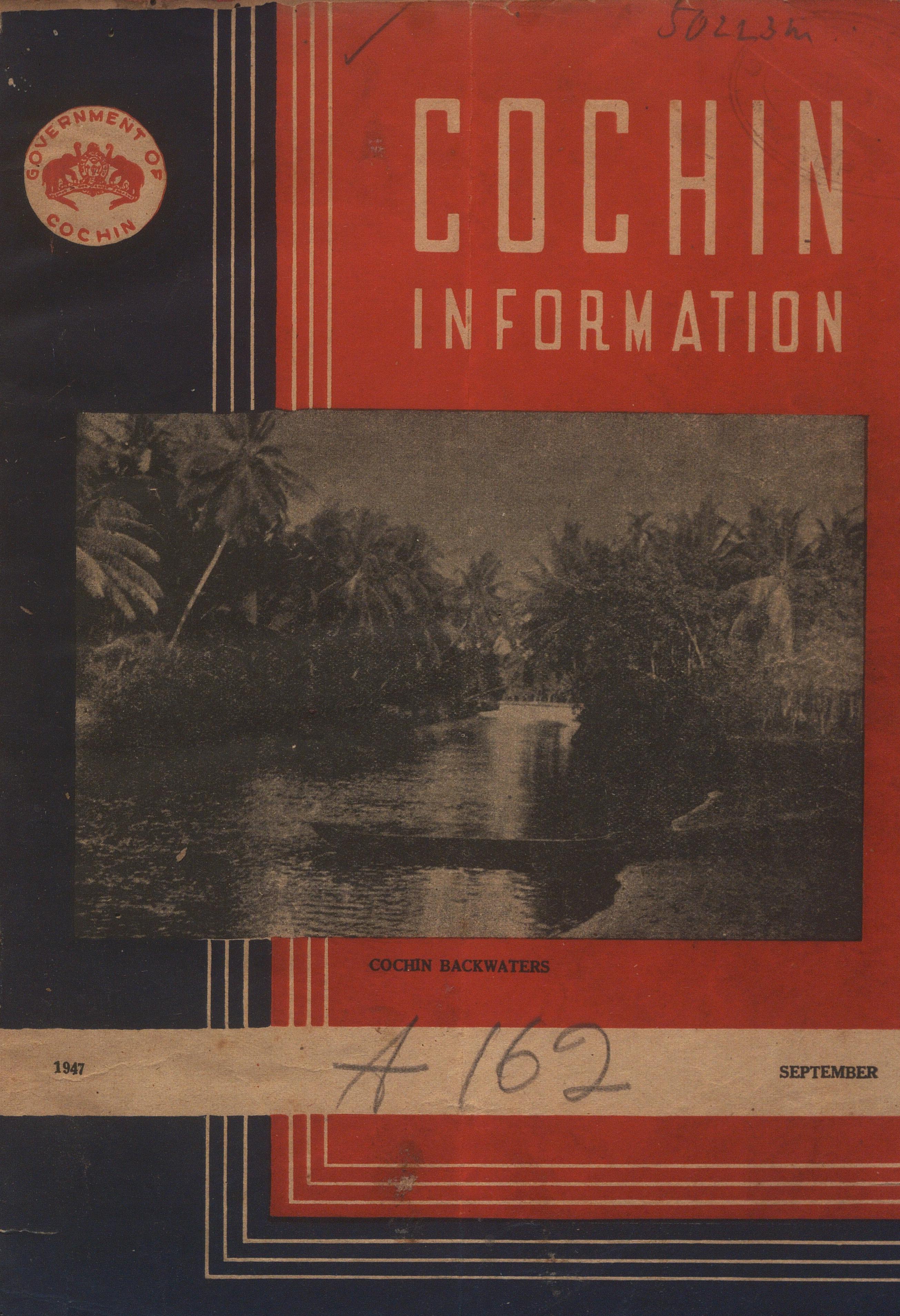  1947 - Cochin Information - September and December Issues