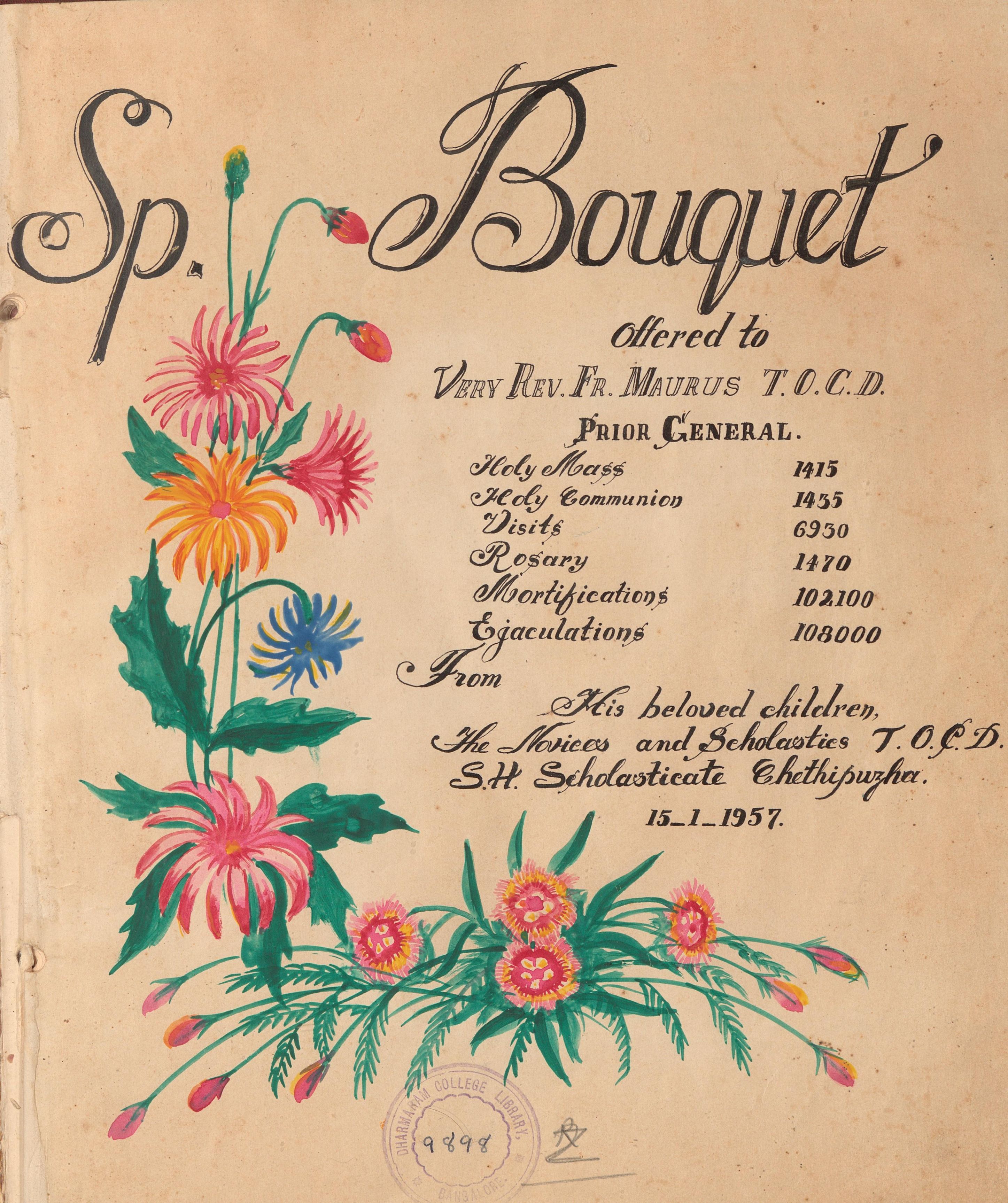 1957 - Sp. Bouquet - Maurus TOCD