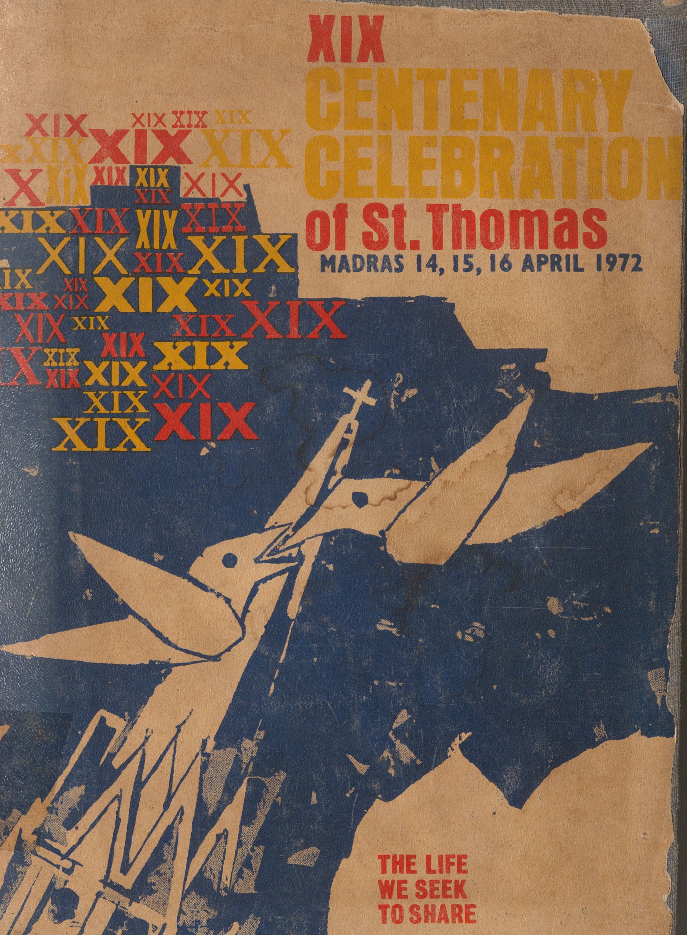  1972 - XIX Centenary Celebration of St. Thomas