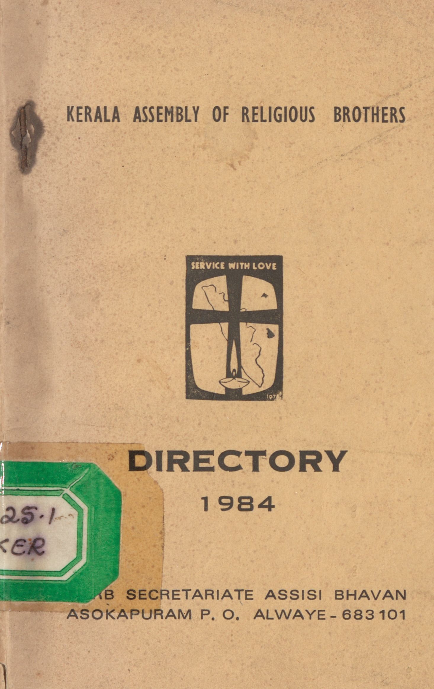  1984 - Kerala Assembly of Religious Brothers - Directory