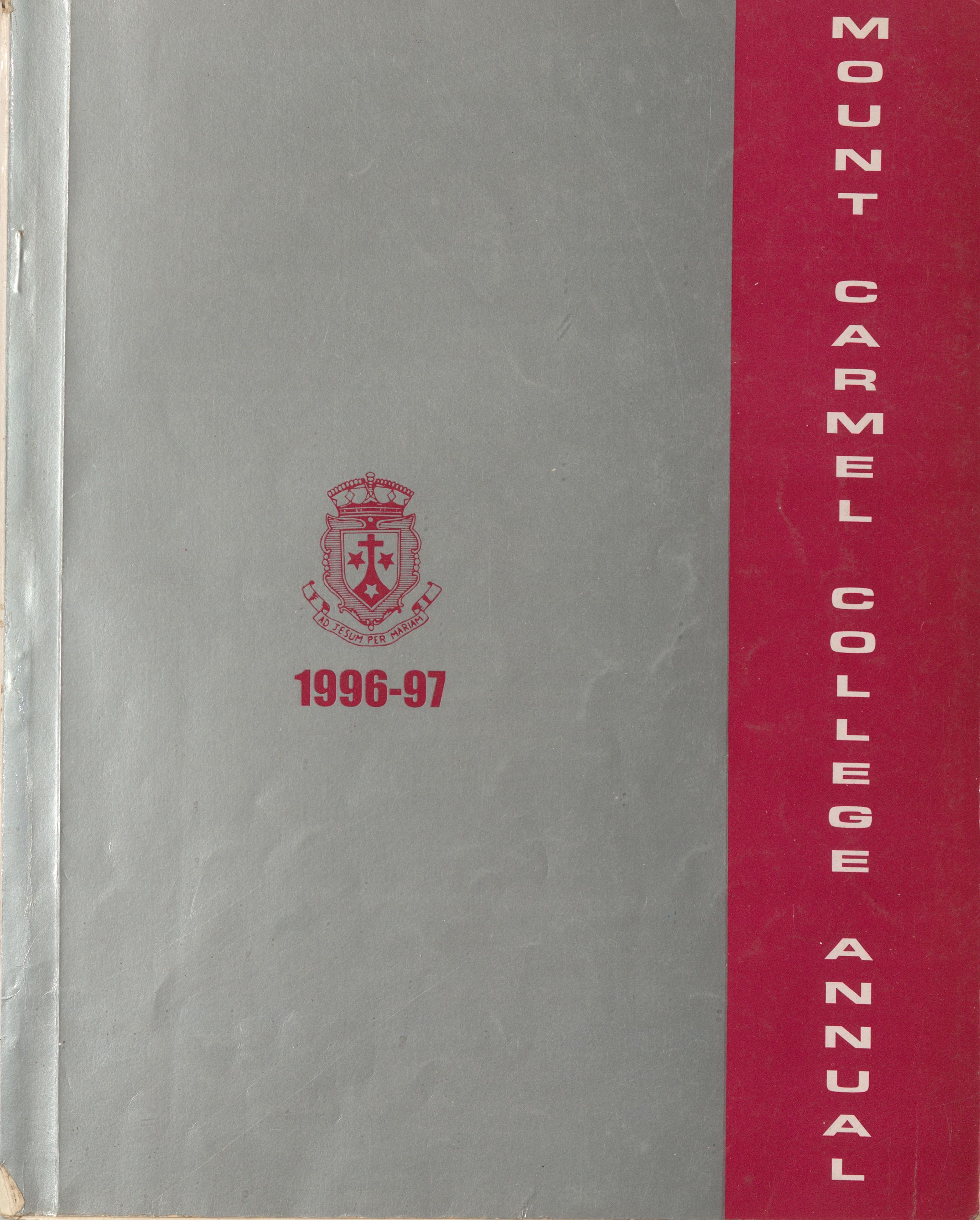 1997-  Mount Carmel  College - Bangalore  Annual