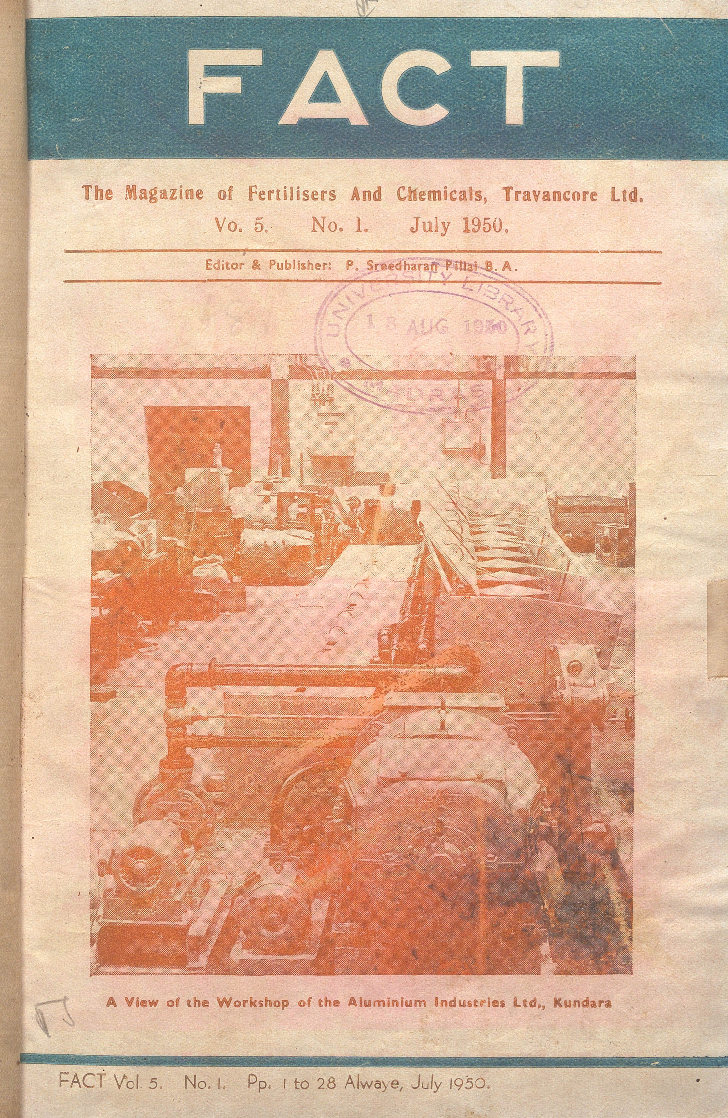 1950 – 12 Issues of FACT Magazine Volume 05